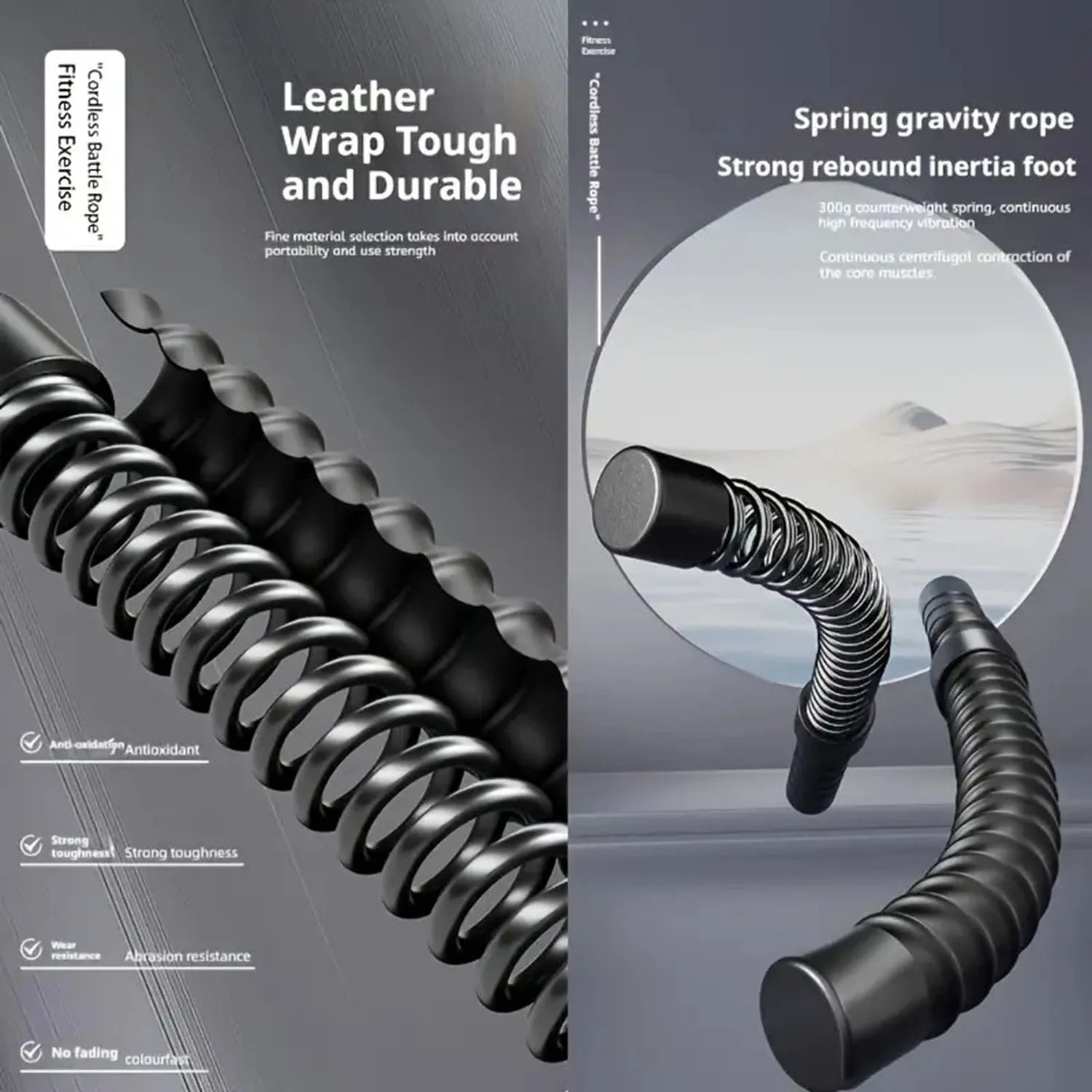 Z-Rope Cordless Battle Ropes