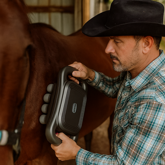 Haulsole™ 8-Head Professional Horse Massage Gun